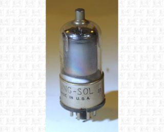 Tung Sol 12k7gt 12k7 Vacuum Tube Made In Usa Good