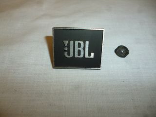 Single Metal Jbl Speaker Badge / Logo For Decade,  L Series & More