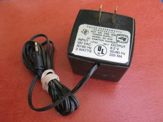 Vintage Texas Instruments Ti Calculator Ac Charger Cord Ac 9130 -