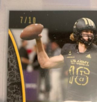 TREVOR LAWRENCE only 10 made 2018 Leaf Autograph next year’s Joe Burrow 1 2