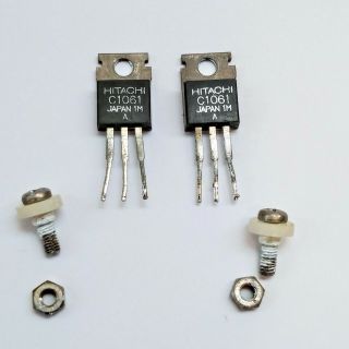 One Matching Pair Output Transistor C1061 Hitachi