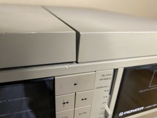 Rare Vintage Pioneer LD - 1100 Laserdisc Player No Remote PLAYS BUT 4 PARTS REPAIR 3
