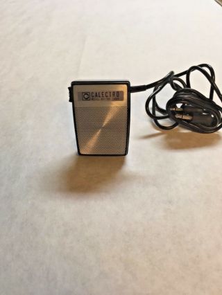 Microphone (for Tape Recorders) With Remote Control 200 Ohm Handey 96 - 1067 -