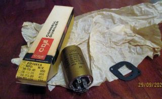 Vintage Cde Electronic Components Capacitor Nos X 1 Dd0665a