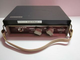 Vintage Raleigh 105 Tape Recorder Reel - To - Reel Portable Model 4 Transistor