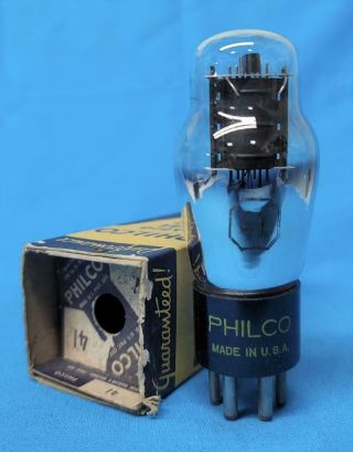 1 - Philco Type 41 Vacuum Tube Nos/nib Amplitrex Qty.  Available