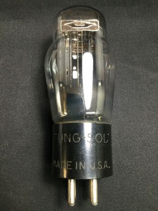Tung - Sol Type 80 Coke Bottle Engraved Base Rectifier Vacuum Tube 6.  8505