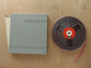 Basf Professional 7 " X 1/4 " Reel To Reel Tape With It 