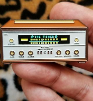 Limited Fisher 800c Tube Stereo Receiver Enamel Pins Limited