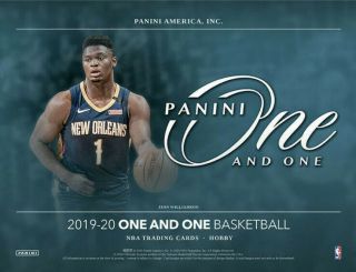 2019/20 Panini One And One Basketball Hobby Box (ships 11/26/20)