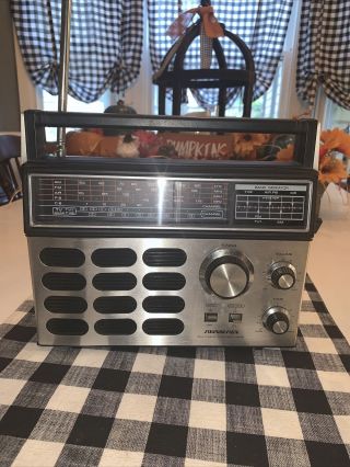 Vintage Soundesign 2799a Bronze Multi Band Radio Am Fm Weather Tv Tested: