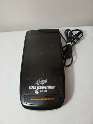 Allegro 1 - Way Vhs / Vcr Video Cassette Tape Rewinder Alg1140 &