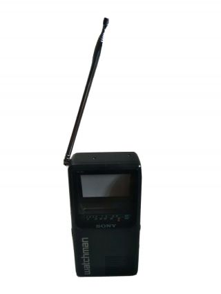 Sony Watchman - Model : Fd - 230 - Mini Portable B&w Tv -