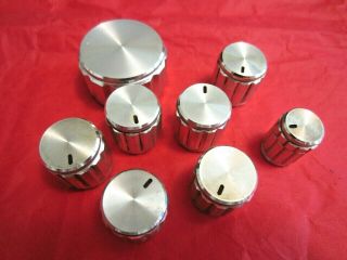 8 Fisher Mc - 4010 Receiver Knobs