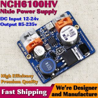 Nch6100hv High Voltage Dc Power Supply For Nixie Tubes & Magic Eye Dc85 - 235v Out