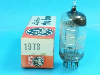 Ge 19t8 Vacuum Tube Nib Nos 1x Single Tv Radio Repair 1965