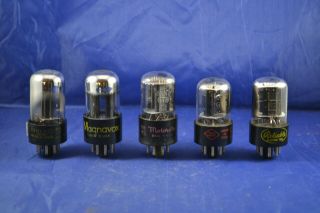 (10) Various Brands Strong Testing 6sn7 Audio Vacuum Tubes Tv - 7