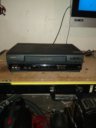 Symphonic Video Cassette Recorder Vr - 69wf 4 Head No Remote
