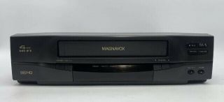 Magnavox Vru262at 4 Head Hi - Fi Vcr Video Cassette Recorder Vhs Tape Player