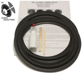 Speaker Foam Repair Kit For Design Acoustics Ps - 10a,  Ps - 10,  Ps - Sw,  P10028,  10 "