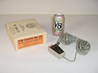 Vintage Nos Fisher Rk - 30 Autoscan Remote Tuning Control 800 - T 500 - Tx Receiver