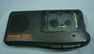 Olympus Pearlcorder S921 Micro - Cassette Recorder 19j126