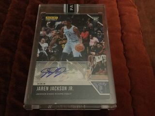 2018 18/19 Panini Instant Jaren Jackson Jr.  Rookie Black 1/1 Grizzlies Auto
