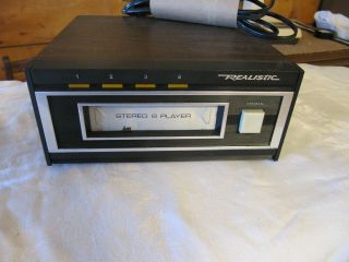Realistic Stereo 8 Track Player Model 14 - 935 Tr - 169
