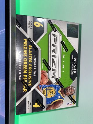 Nba Prizm Basketball Trading Card Box (2018 - 2019) Luka Doncic Green Pulsa