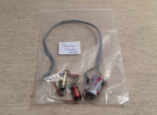 Thorens Turntable Parts / Thorens Td 150 Ii Selector Micro Switch / 2 Capacitors