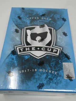 2017 - 18 Ud The Cup Hockey Hobby Tin/box