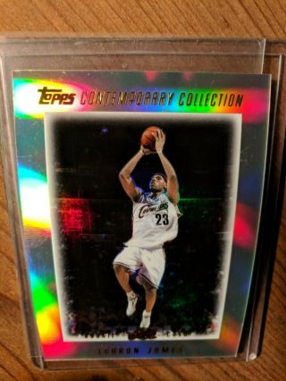 2003 - 04 Lebron James Topps Contemporary GOLD Rookie 2