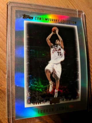 2003 - 04 Lebron James Topps Contemporary GOLD Rookie 3