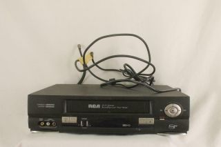 Rca Vr639hf Hi Fi Stereo Vhs Vcr Recorder Player Great W/ Cable No Remote
