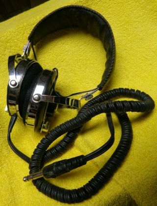 Zenith Open Stereo Headphones,  Model 839 - 50m,  With Box