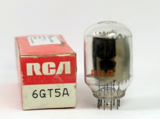 One Old Stock Rca 6gt5a Power Tube - Hickok