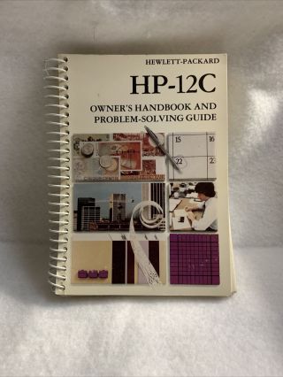 Hewlett - Packard Hp - 12c Owner 