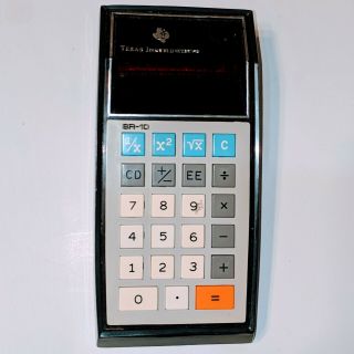 Vintage Texas Instruments Sr - 10 Slide Rule Calculator