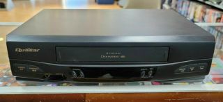 Quasar Vcr Video Cassette Recorder Vhq - 41m 4 Head Omnivision Vhs