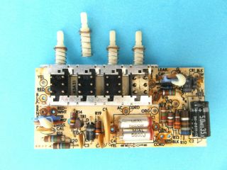 Sencore Tube Tester Mighty Mite Vi Tc 154 Printed Circuit Board