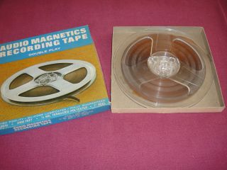 Vintage Scotch Audio Magnetics 7 " Reel To Reel Recording Tape Double Play