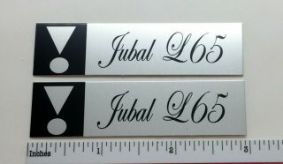 Jbl Jubal L65 Speaker Badge Logo Emblem Pair