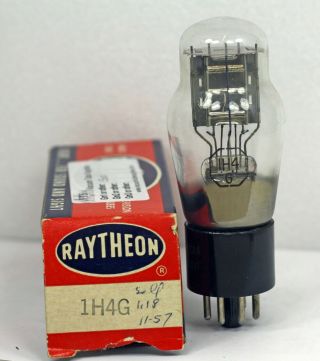 Old Stock Raytheon 1h4g Radio Tube - Hickok