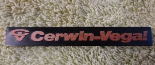 (1) Cerwin - Vega Speaker Grill Badge Logo / At - 15,  At - 12,  At - 10,  At - 8