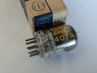 1959 Western Electric WE 407A Tube NOS 2