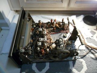 Tube Tuner Chassis Console Pull Am Fm Stereo Old 60 