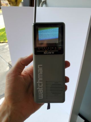 Sony Vintage Watchman Fd - 10a August 1986