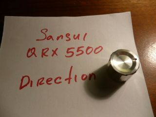 Sansui Qrx - 5500 Receiver Replacement Parts Direction Control Knob