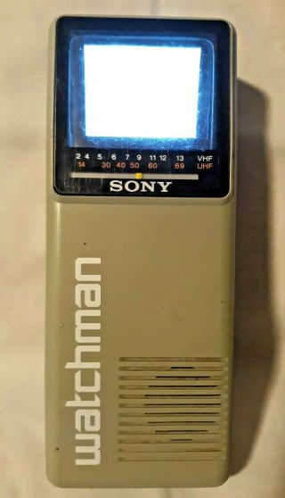 Sony Vintage Watchman Fd - 10a 1986