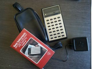 Vintage 1976 Texas Instruments Ti - 2550 - Iii Electronic Calculator